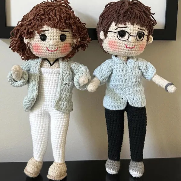 Custom Crochet Doll – Handmade Look-Alike from Your Photo