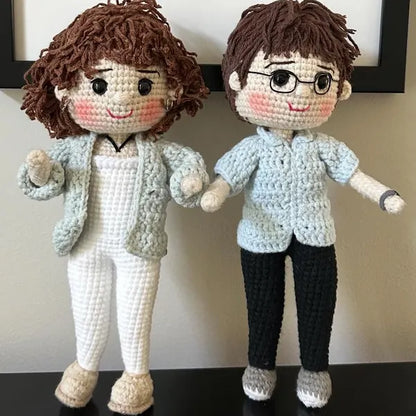 Custom Crochet Doll – Handmade Look-Alike from Your Photo