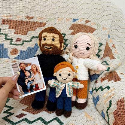 Custom Crochet Doll – Handmade Look-Alike from Your Photo